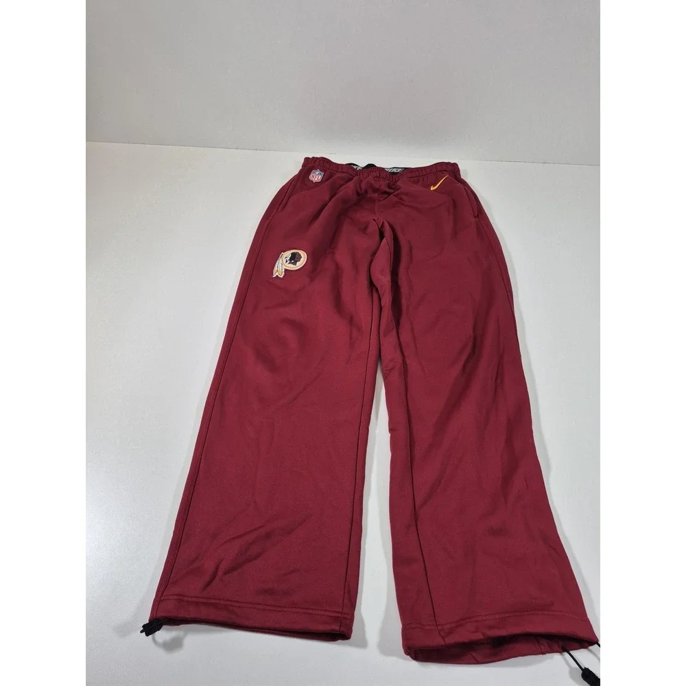 Washington Redskins Pants Mens Large Red NFL Football Nike Therma Fit On Field